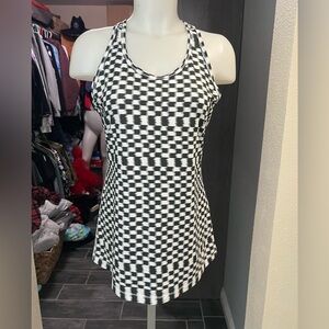 Nike Black and White Dri Fit Workout Tank Top